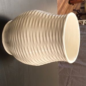 Tiffany and Co. Basket weave pattern vase